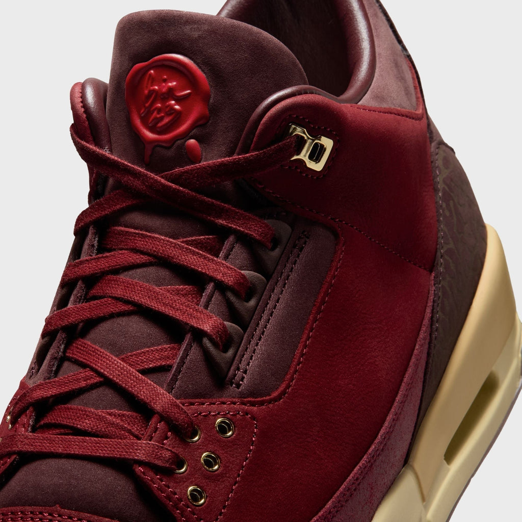 Jordan Air Jordan 3 Retro OG Premium - Team Red / Burgundy Crush