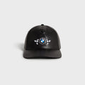 Kith for BMW Leather Bay Low Pinch Crown Cap - Black