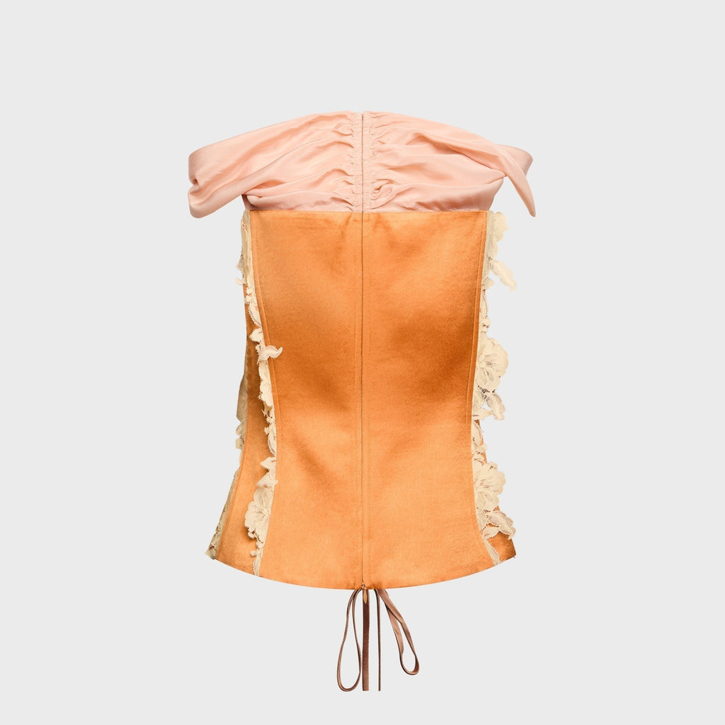 Kim Shui Alyssa Corset - Apricot