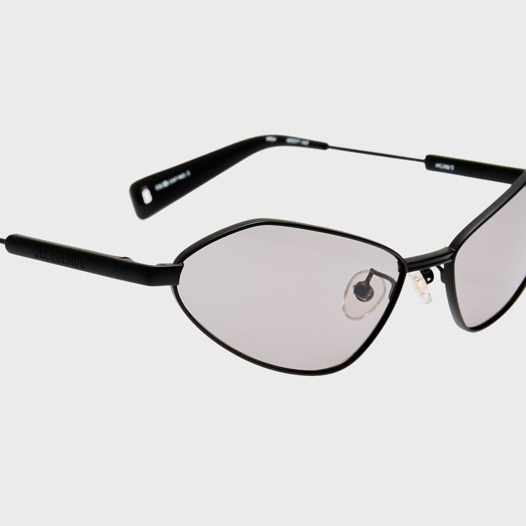 Jacquemus Bambino Metal Frames - Matt Black / Grey