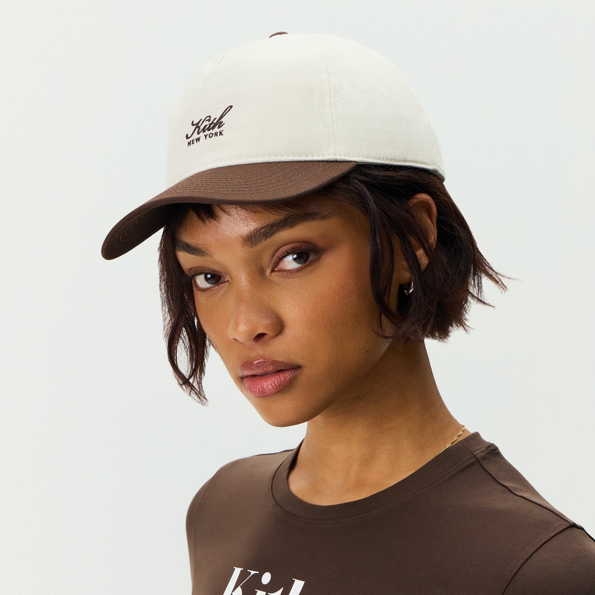 Kith Women Two Tone Cotton Twill Pinch Crown Snapback - Legacy