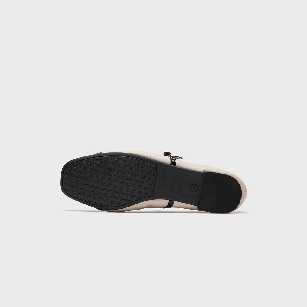 Repetto Georgiana Mary Janes - Swan Beige / Black