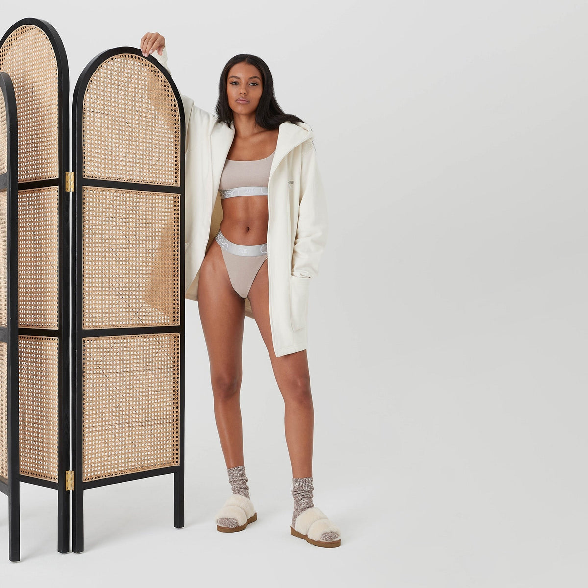 Kith Women for Calvin Klein Terry Robe - Waffle