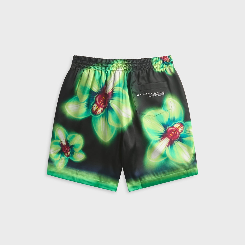 Casablanca Glitch Orchid Silk Short - Sporchid