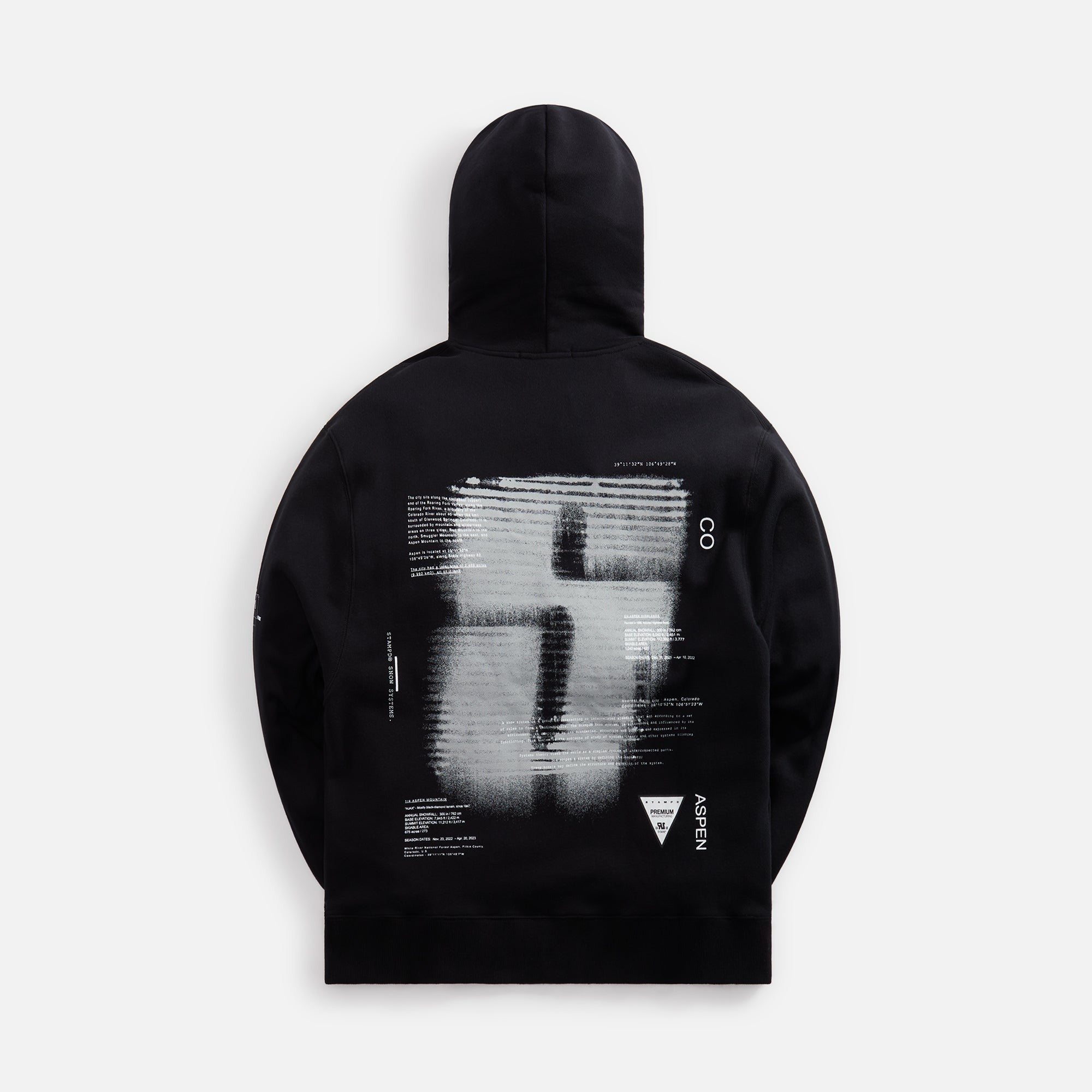 Stampd Aspen Transit Hoodie - Black