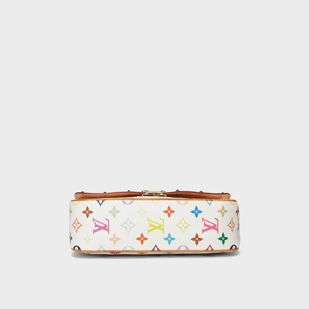 WGACA Louis Vuitton x Takashi Murakami White Monogram Multicolore Sologne - Multi