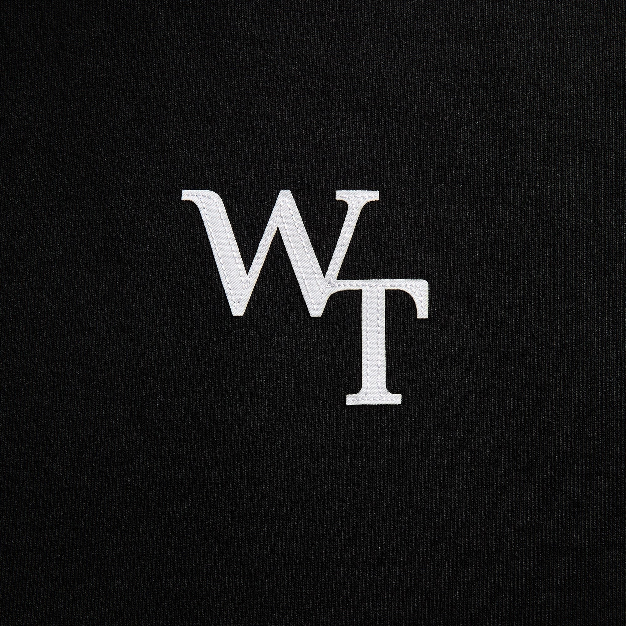 WTAPS Academy Cotton Hoody - Black