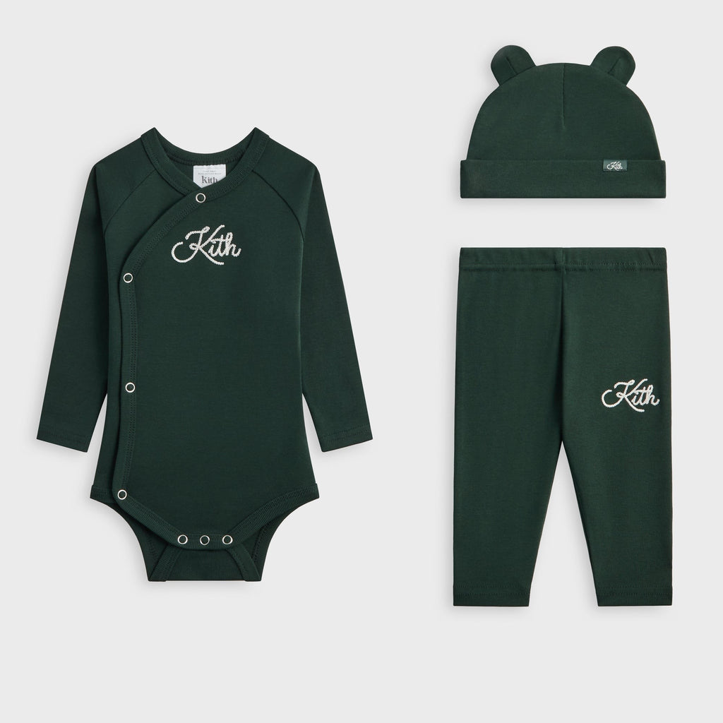 Kith Baby Rib Bodysuit Box Set - Stadium