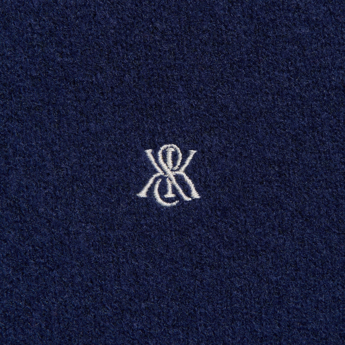 Kith Boucle Heath V-Neck Sweater Vest - Nocturnal