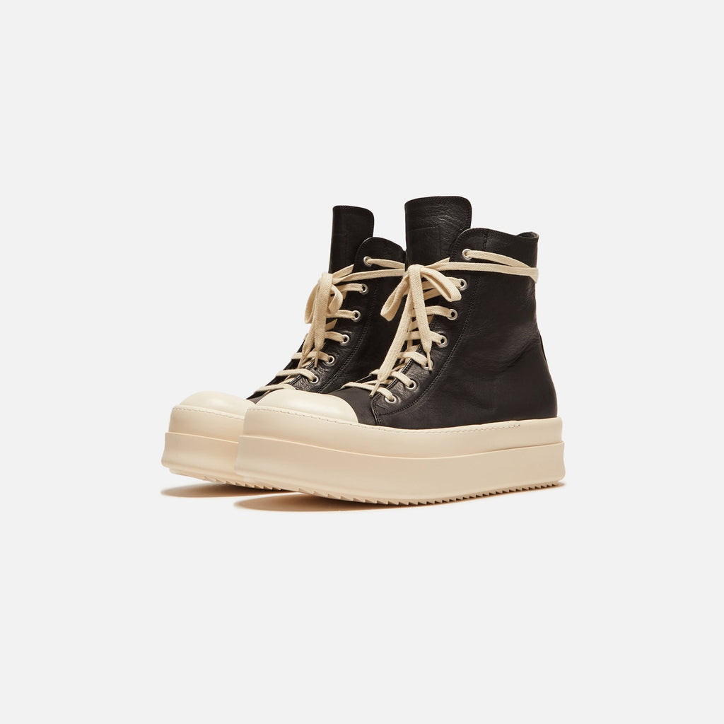 Rick Owens Mega Bumper Sneakers - Black / Milk