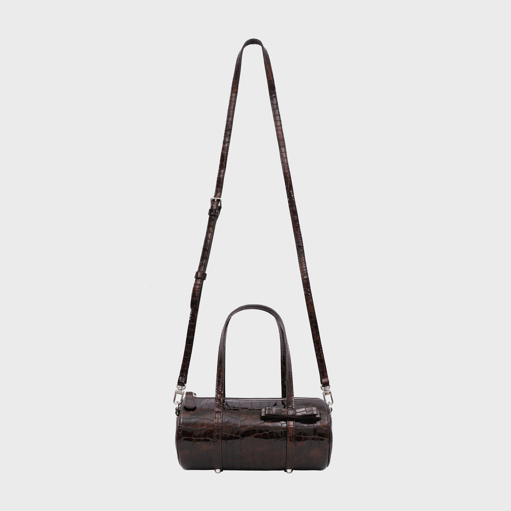 Sandy Liang Nano Pencil Case Bag - Brown