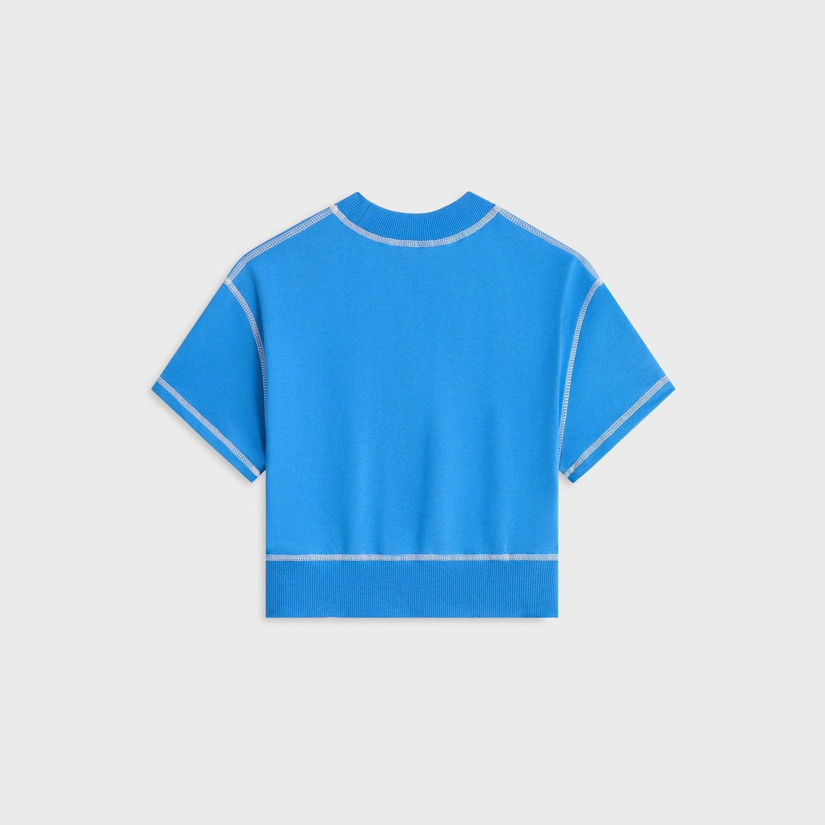 Kith Kids Short Sleeve Nelson Crewneck - Cobalt