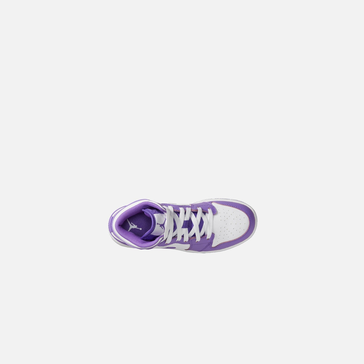 Nike Grade School Air Jordan 1 Mid - Purple Venom / White
