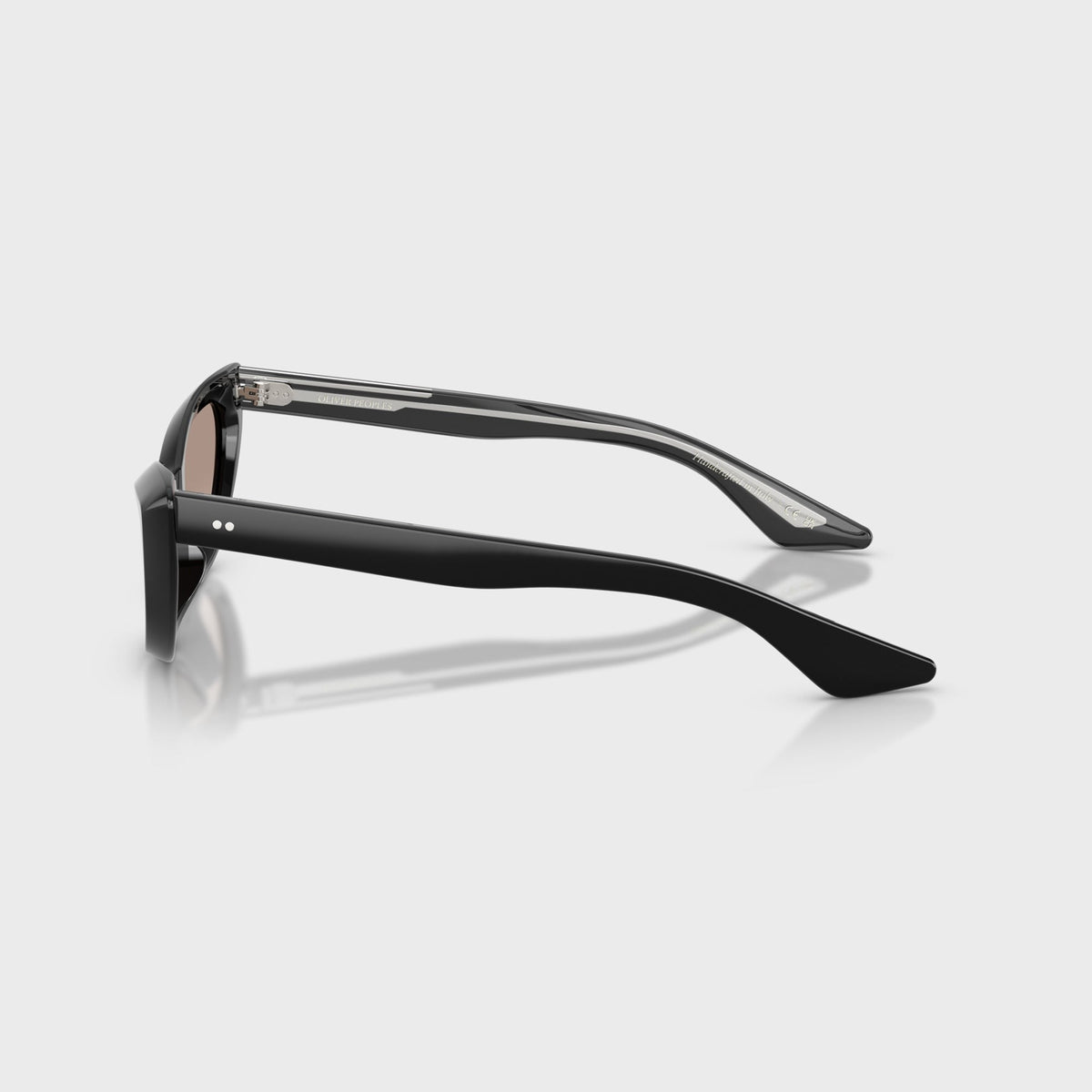 KHAITE x Oliver Peoples 1963C Sunglasses - Black / Soft Tan Gradient