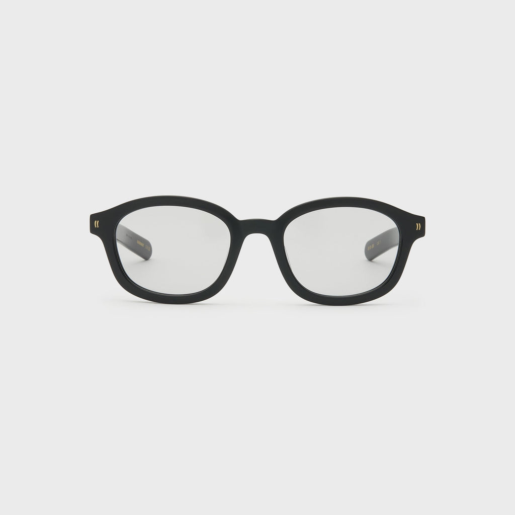 Flatlist Theo Sunglasses - Solid Black / Light Grey