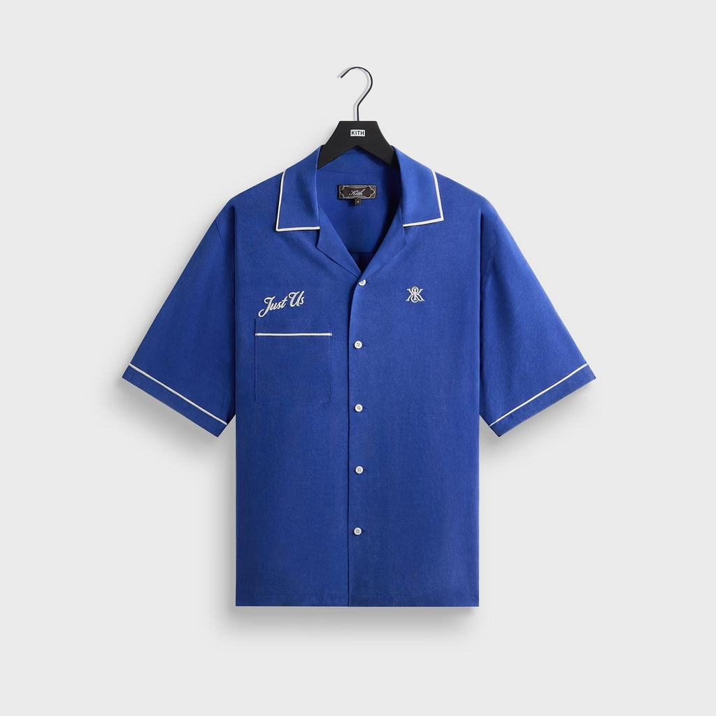 Kith Cupro Linen Vinnie Shirt - Current