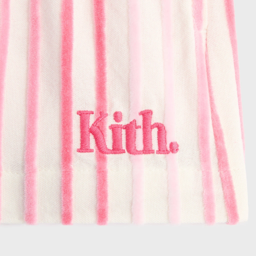 Kith Kids Chenille Stripe Jazmyn Short - Protea