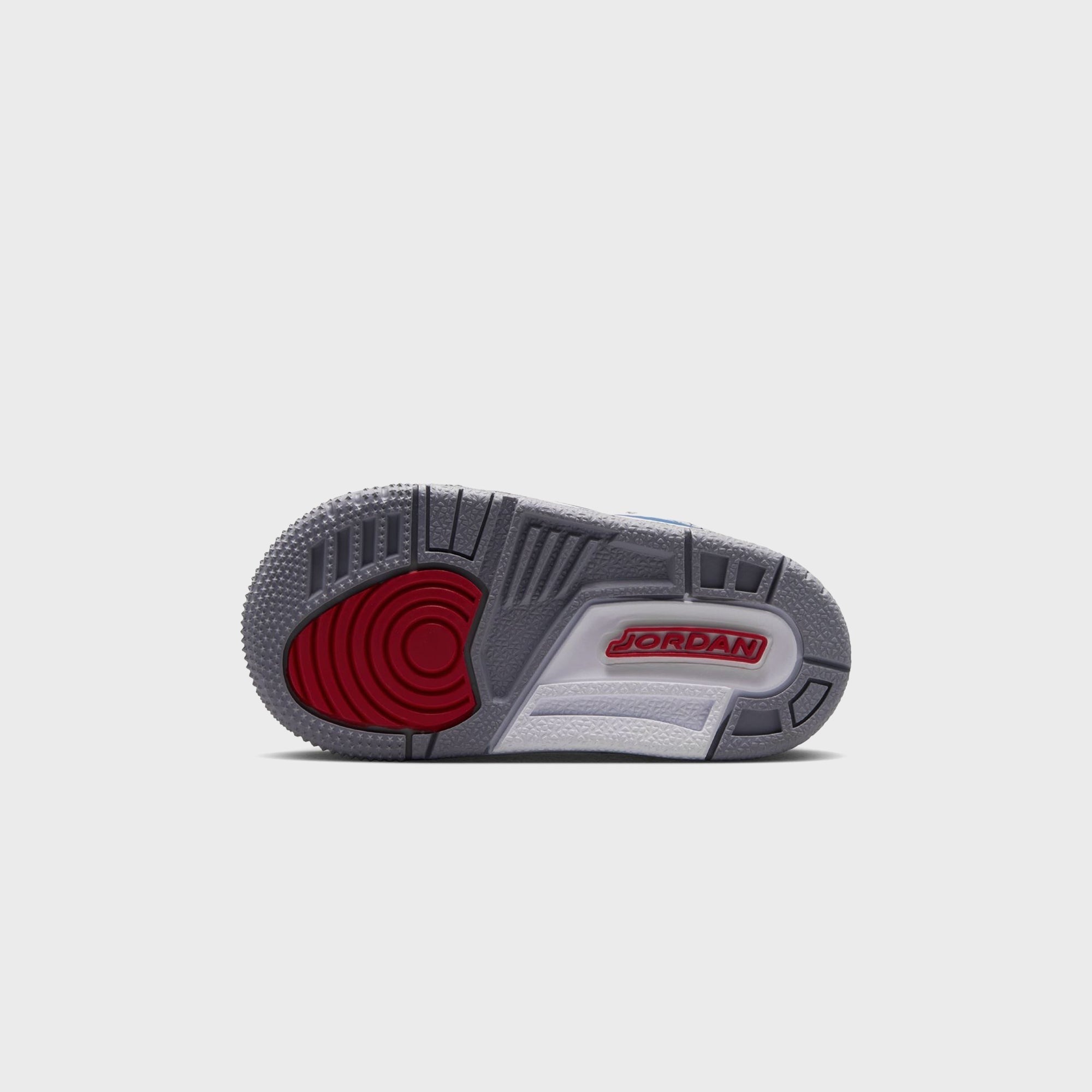 Jordan TD Jordan 3 Retro - White / True Blue / Cement Grey / Fire Red