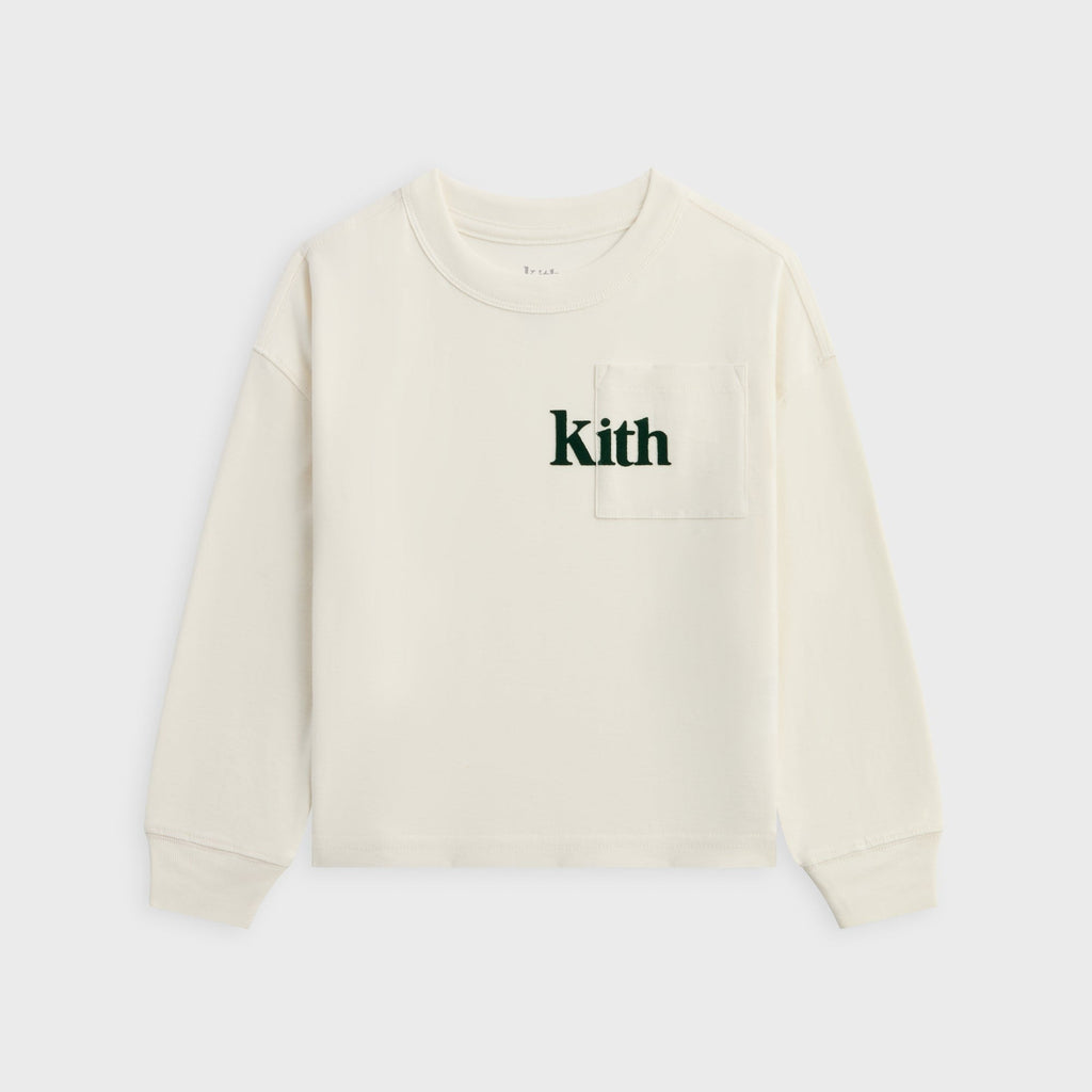 Kith Kids Long Sleeve Quinn Tee - Silk