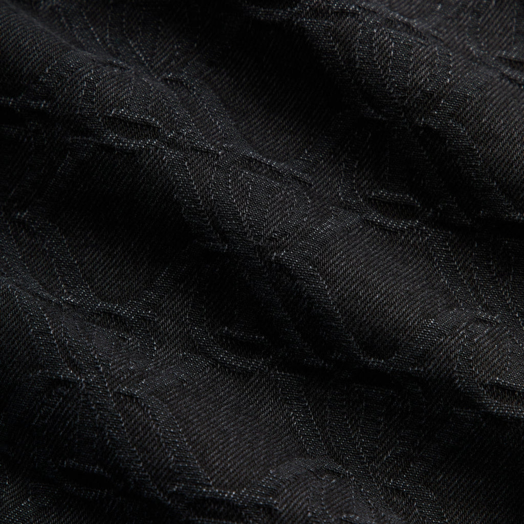 Kith Jacquard Crest Apollo Shirt - Black