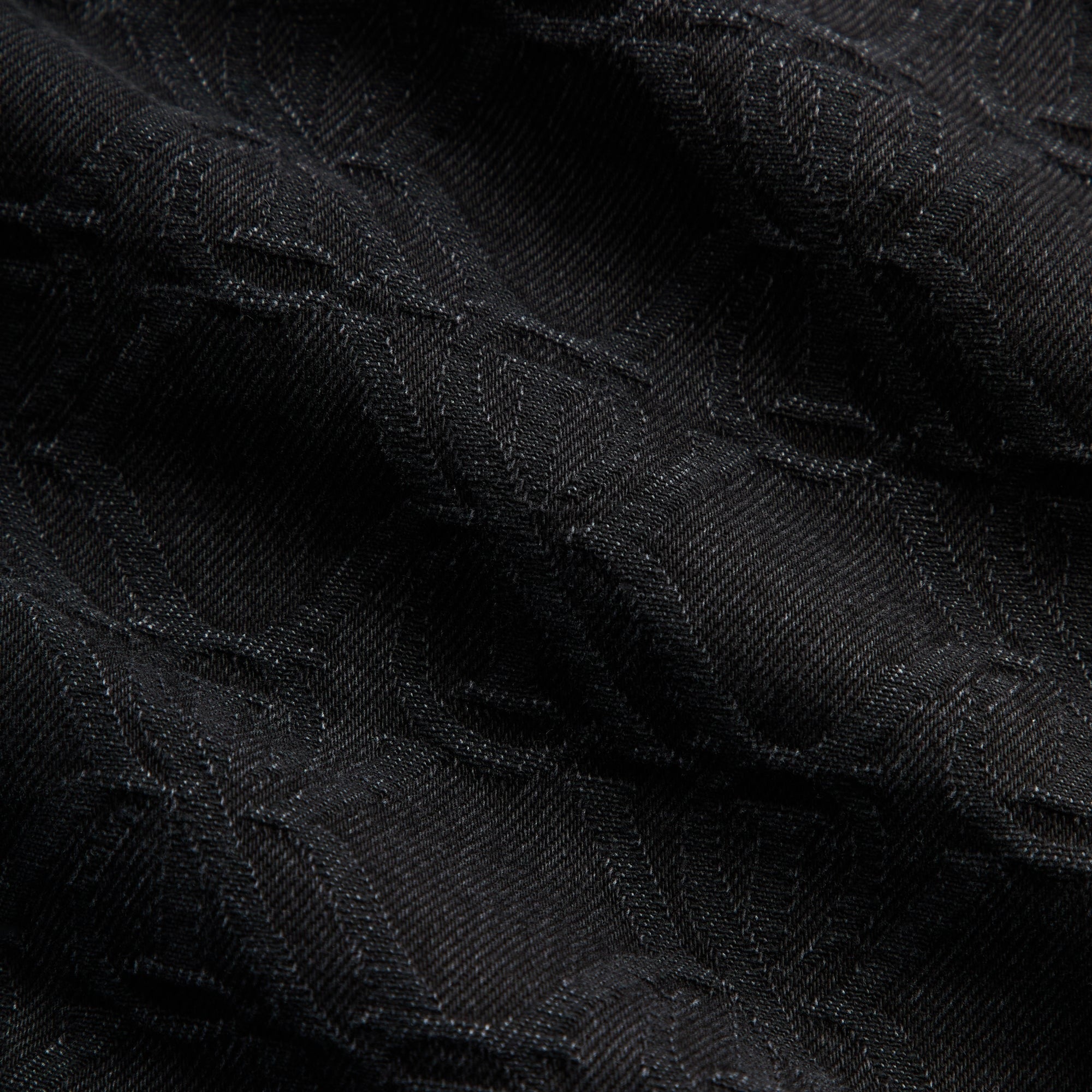 Kith Jacquard Crest Apollo Shirt - Black