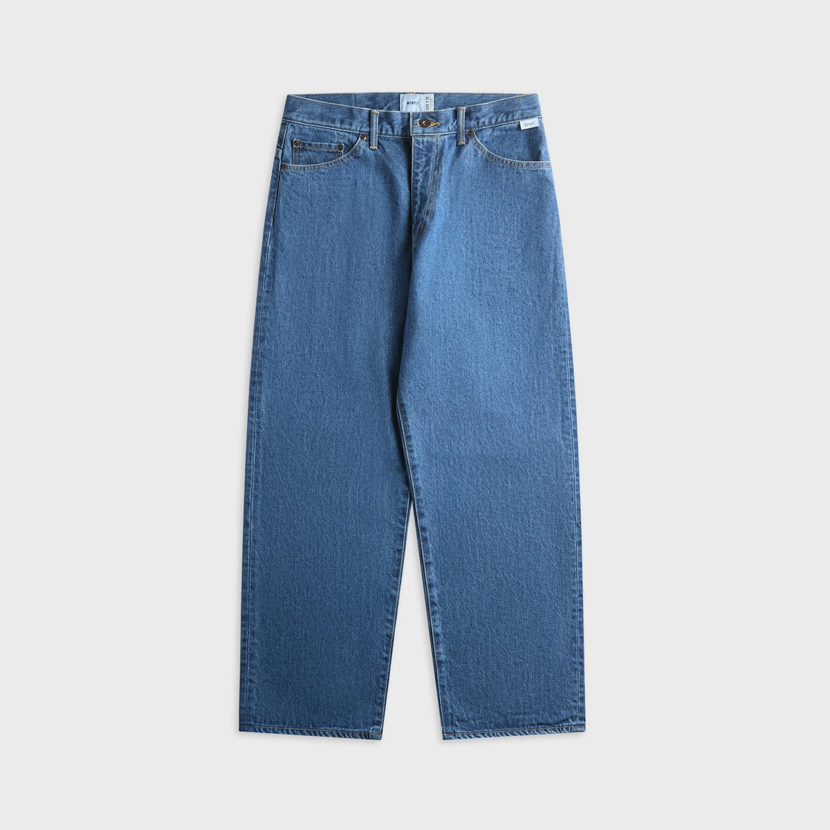 WTAPS Blues Straight Cotton Denim Trouser - Indigo