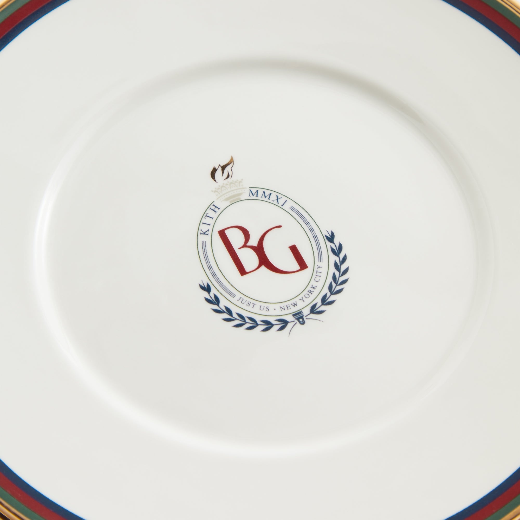 Kith for Bergdorf Goodman Crest Tea Cup Set - Sandrift