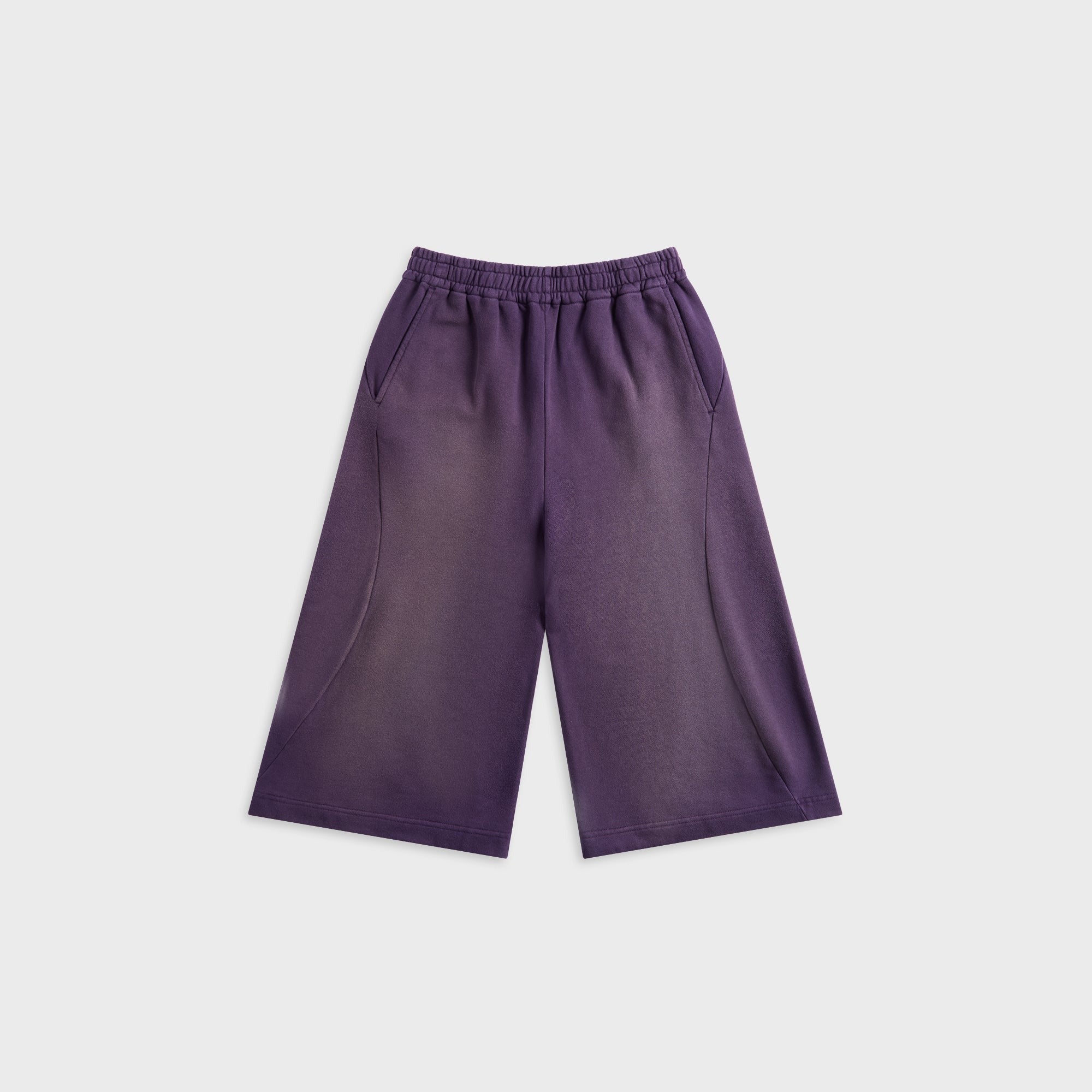 KOZABURO Faded Dexter Sweatshort - Purple