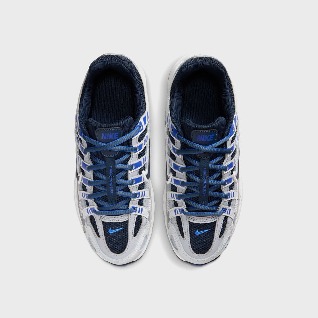 Nike GS P-6000 - Wolf Grey / Summit White / Racer Blue / Blue Eclipse