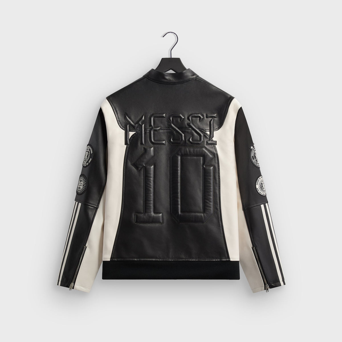Kith & Messi for adidas Football Leather Biker Jacket - Multi