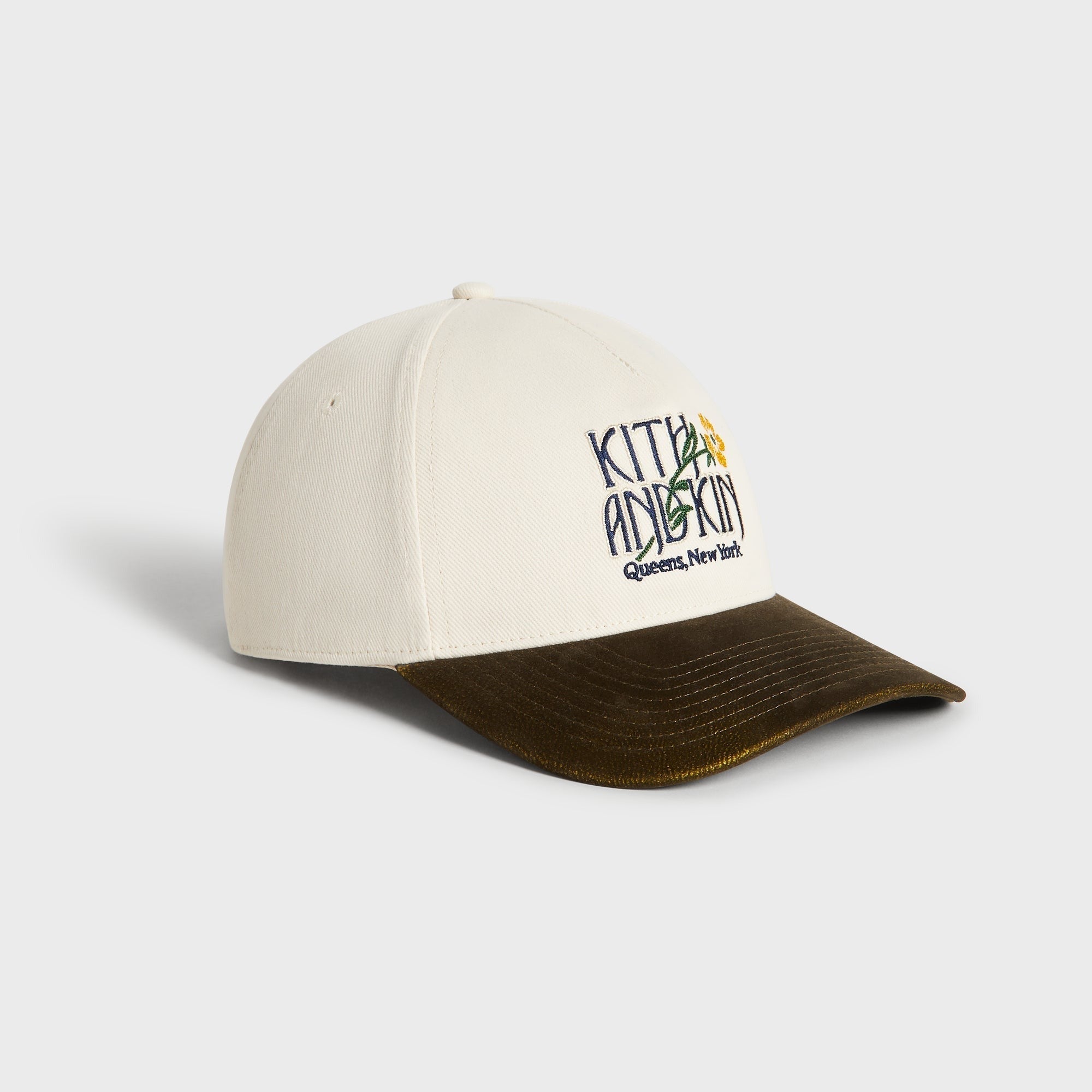 Kith Botanical Twill Bay Low Pinch Crown Cap - Sandrift
