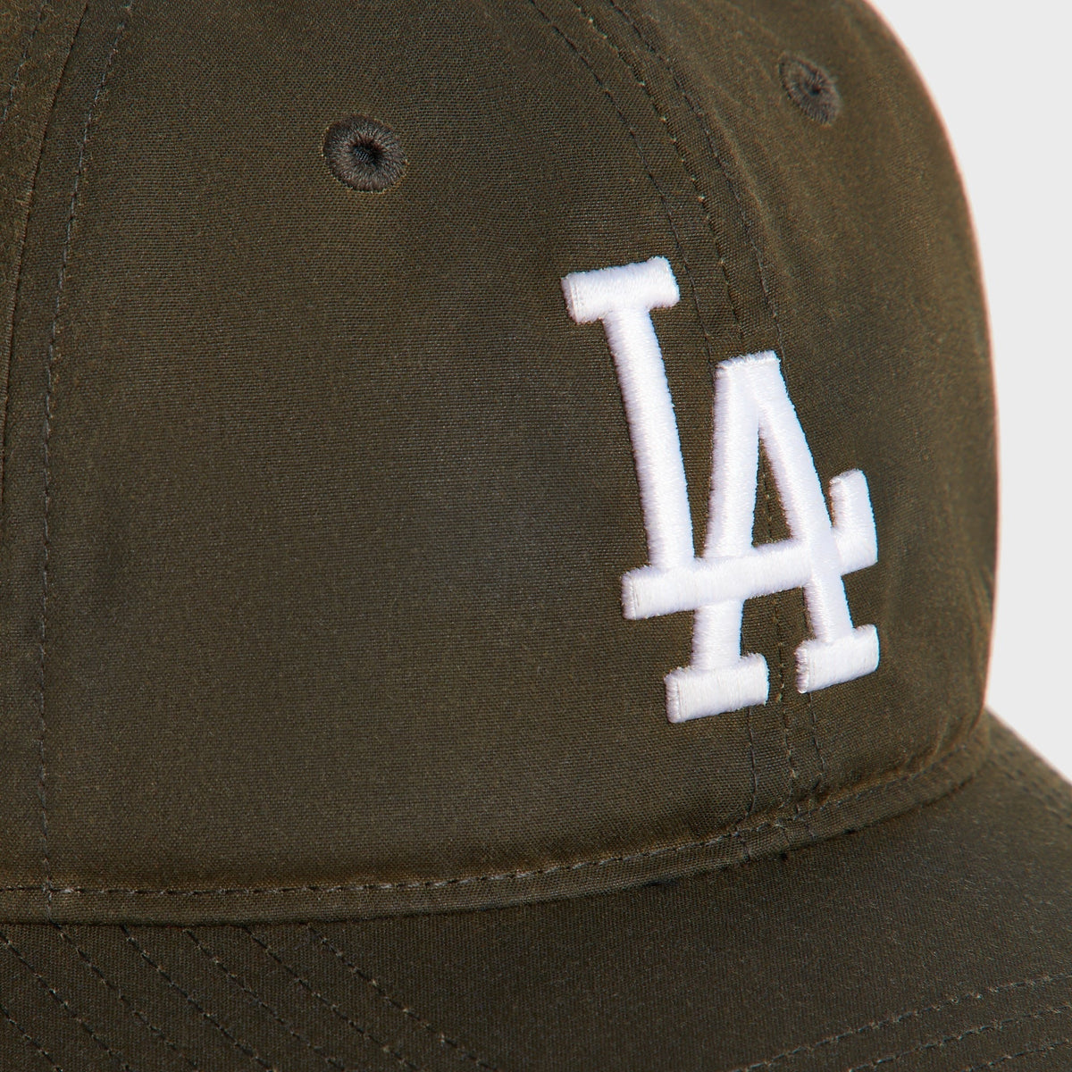 Kith & '47 for the Los Angeles Dodgers Waxed Cotton Franchise LS Cap - Cypress