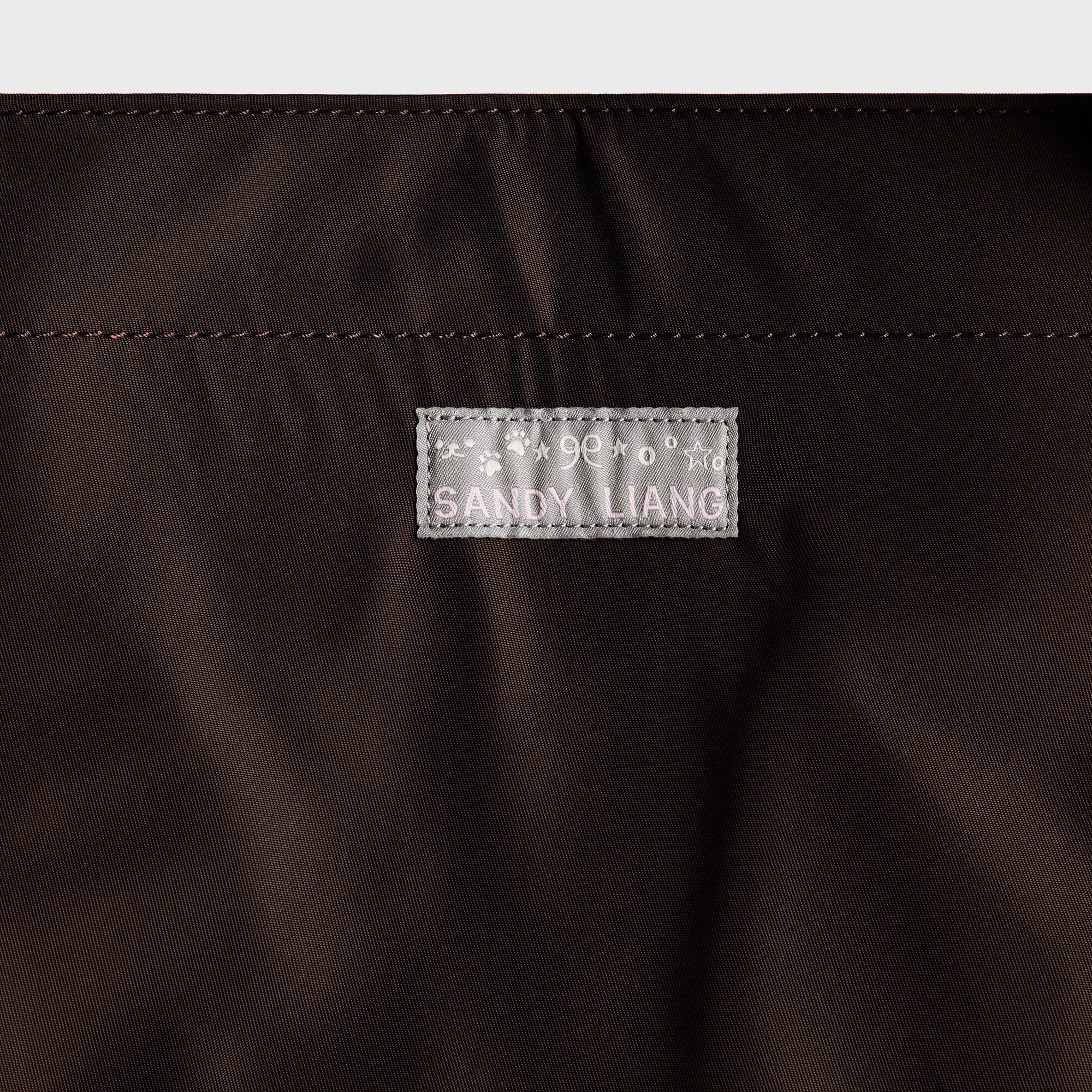 Sandy Liang Jumbo Tote Bag - Brown