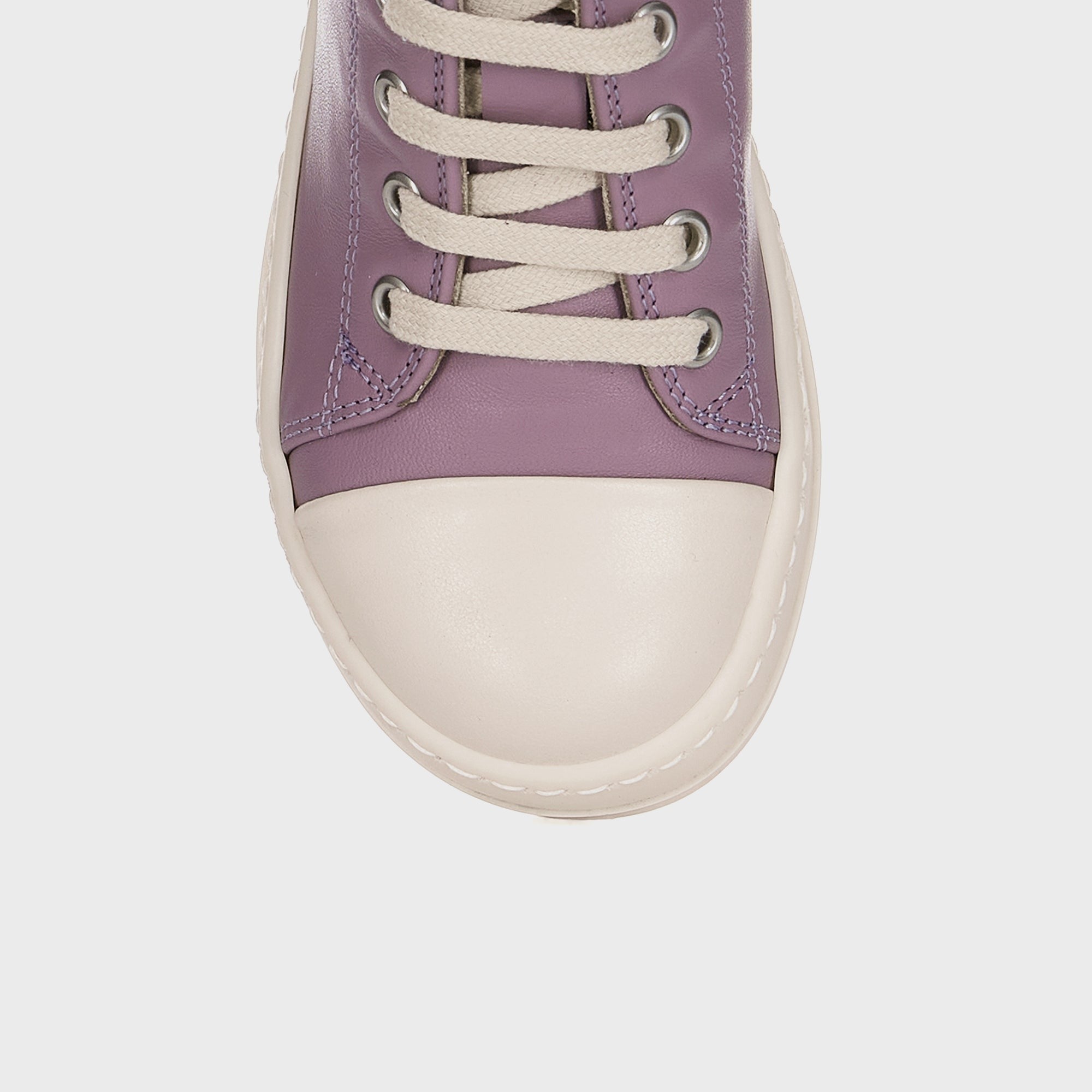 Rick Owens PS Low Sneaks - Violet / Milk / Milk