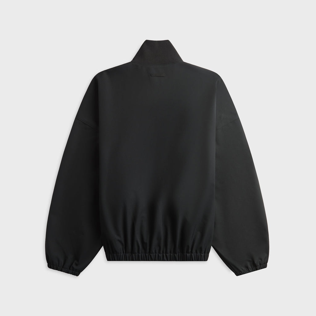 Essentials Signature Full Zip Track Jacket - Vintage Black