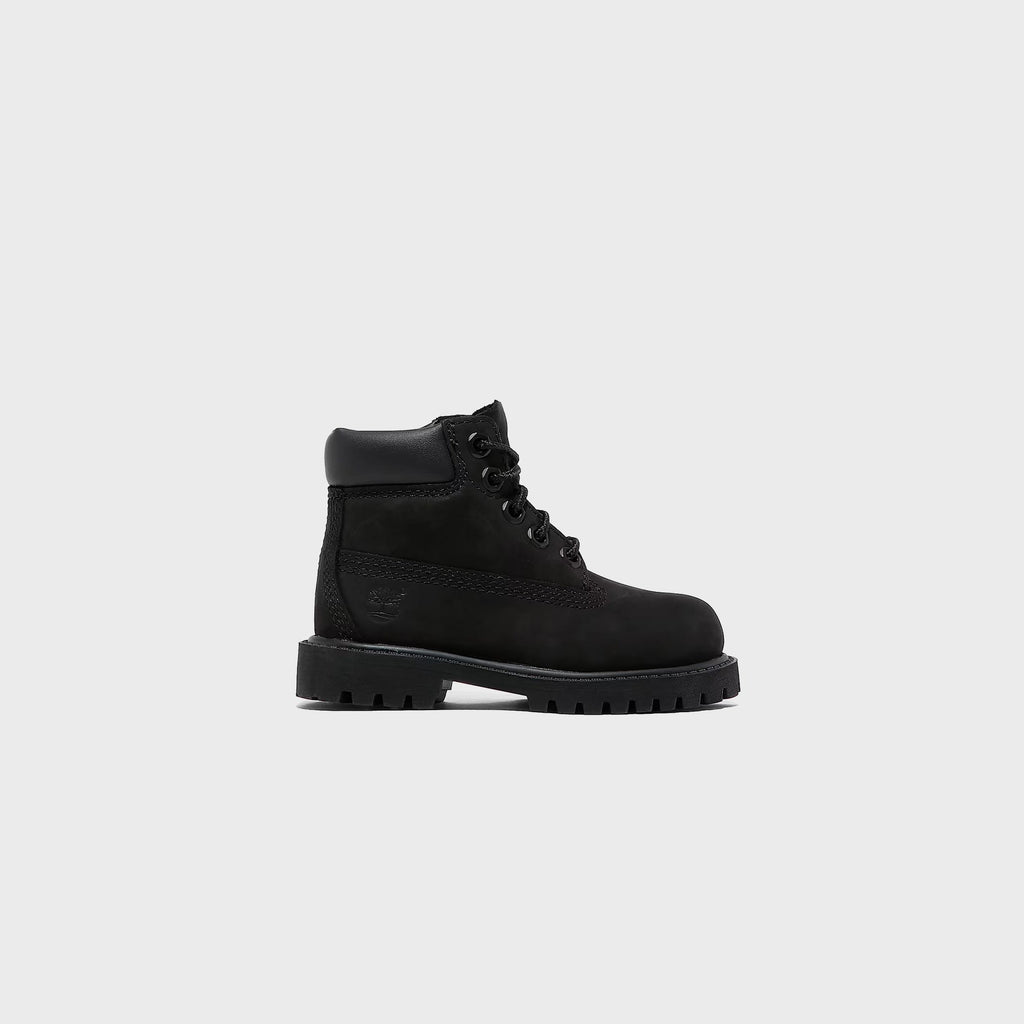 Timberland Toddler 6-Inch Lace Up Waterproof Boot - Black