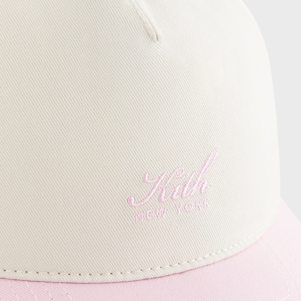 Kith Women Two Tone Cotton Twill Pinch Crown Snapback - Snow Cone