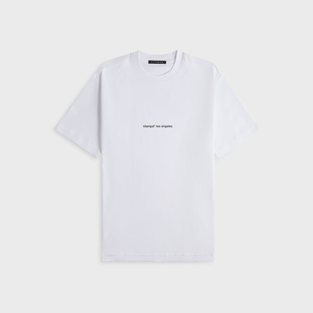 Stampd Minimal Relaxed Tee - White