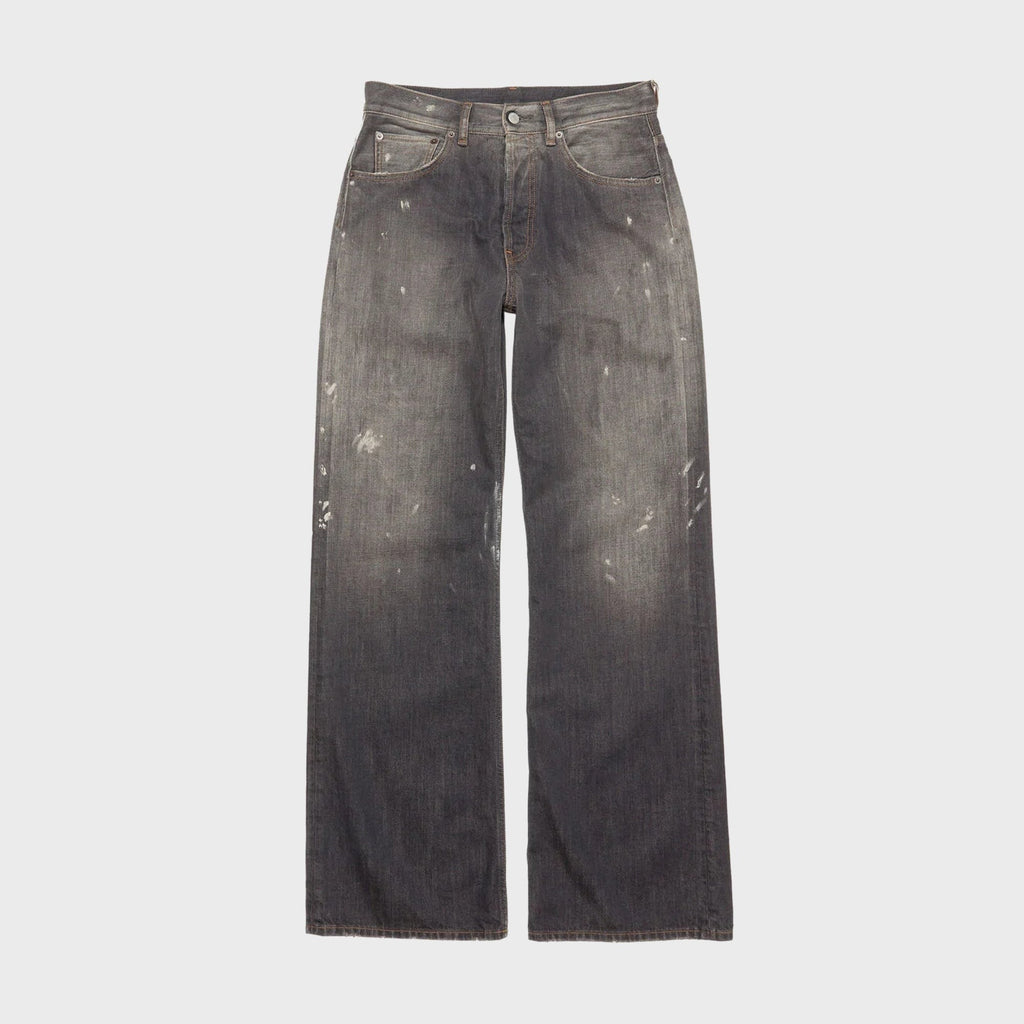 Acne Studios 2021M Regular Fit Jean - Black