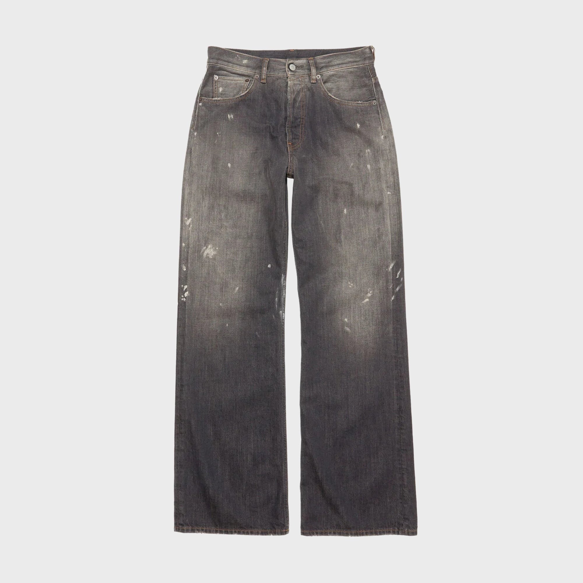 Acne Studios 2021M Regular Fit Jean - Black
