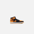 Nike Air Jordan 1 Mid Se V2 - Black / Vivid Orange Cardina