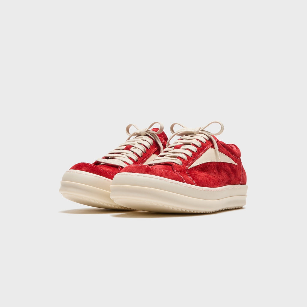 Rick Owens Vintage Sneaks - Carnelian / Milk