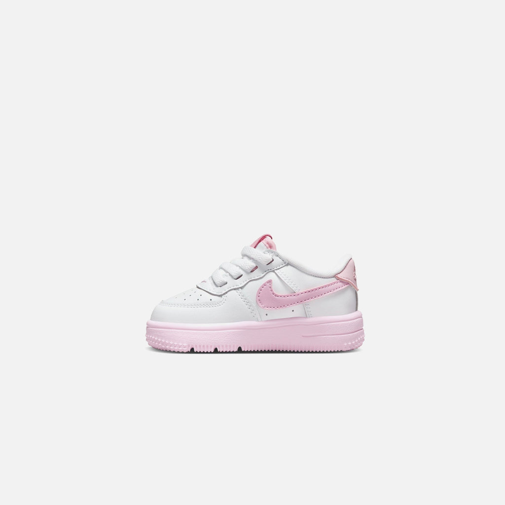 Nike TD Force 1 Low Easyon - White / Pink Foam