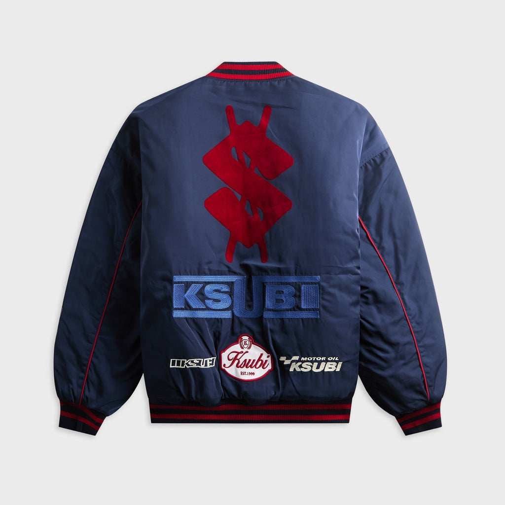 Ksubi Royalty Ma-1 Bomber Jacket - Navy