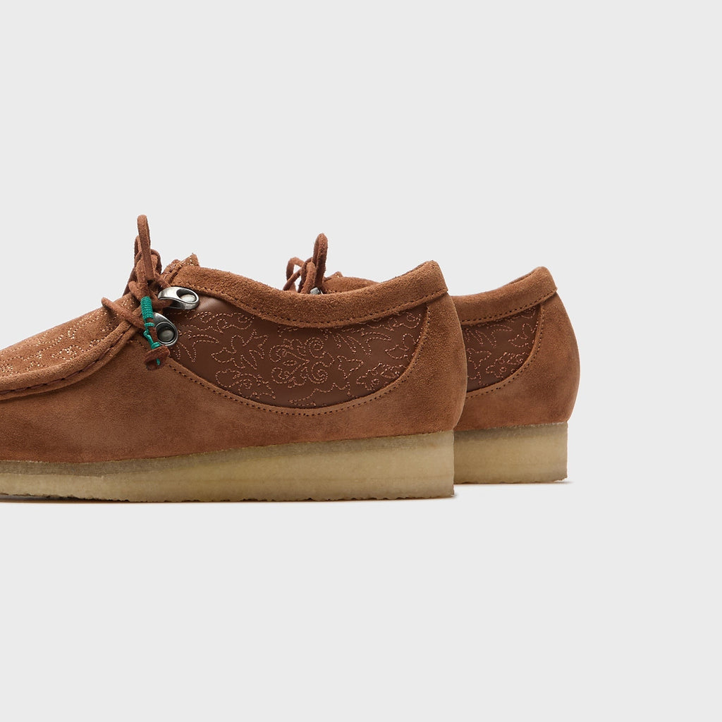 Clarks x Andersson Bell Wallabee Embroidery - Tan