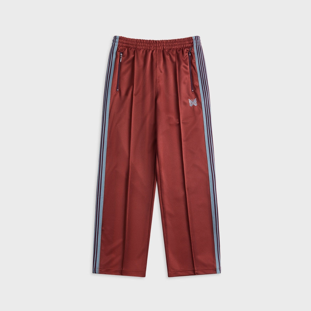 Needles Poly Smooth Track Pant - Rust