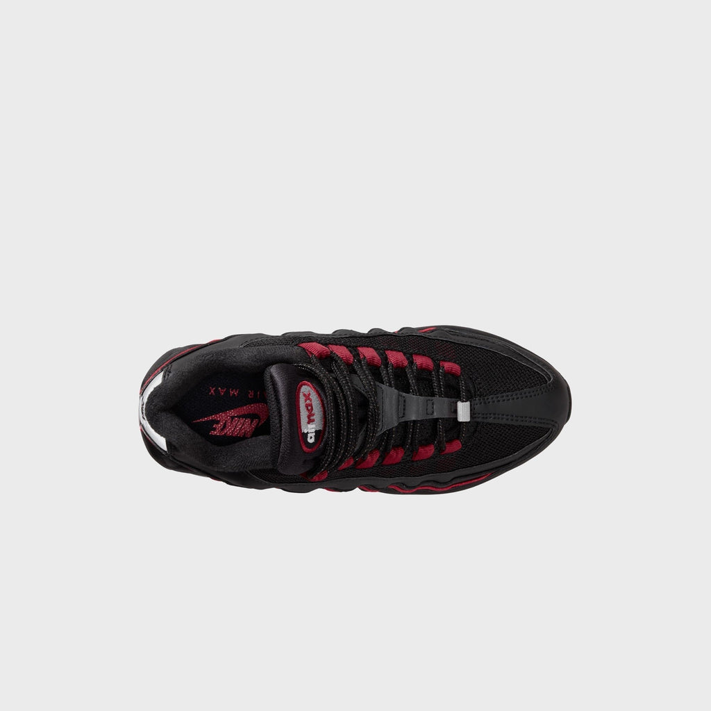 Nike GS Air Max 95 Recraft - Black / Team Crimson / Wolf Grey
