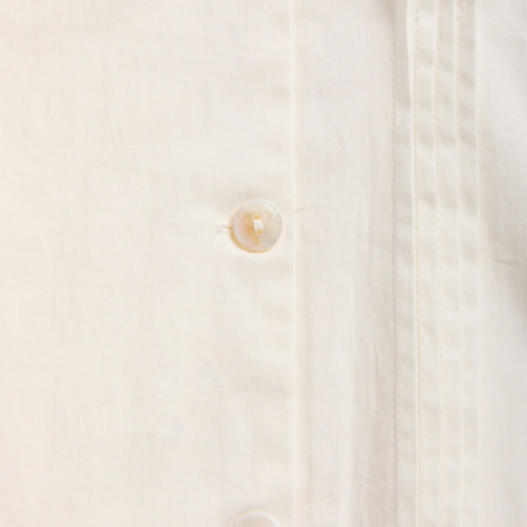 Peachy Den Missy Asymmetric Blouse - Porcelain