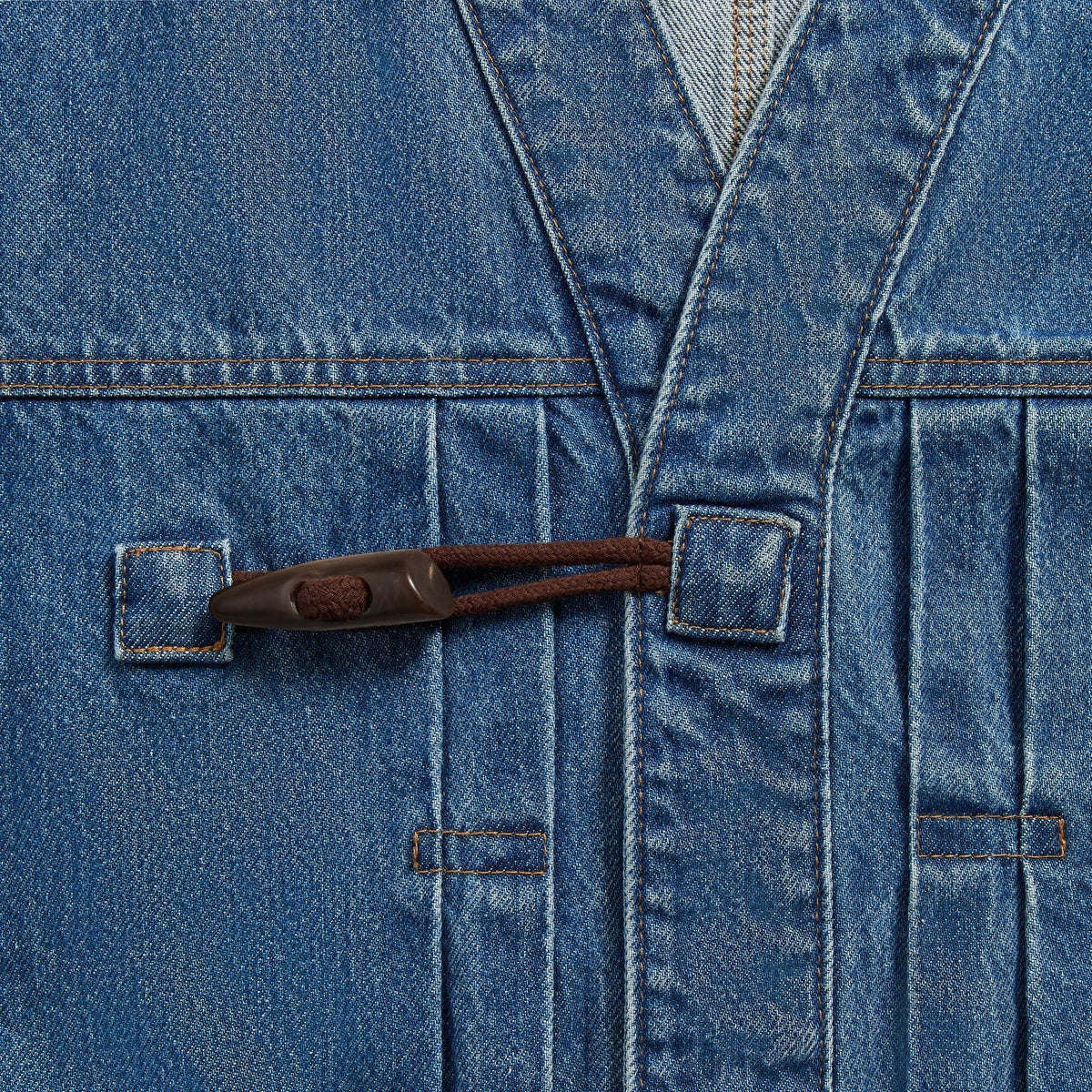 &Kin Denim Clint Trucker Jacket - River Indigo