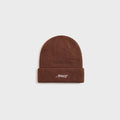Awake NY Loose Gauge Knit Beanie - Brown